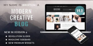 Brixton - A Responsive WordPress Blog Theme