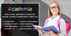 Academia WordPress Theme