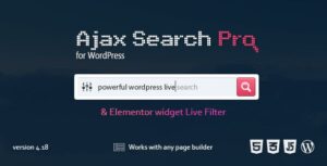 Ajax Search Pro WordPress Plugin