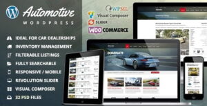 Automotive WordPress Theme