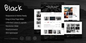 Black WordPress Theme