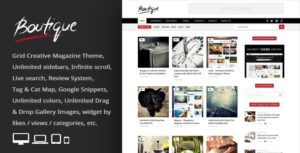 Boutique WordPress Theme