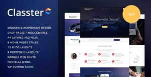 Classter WordPress Theme