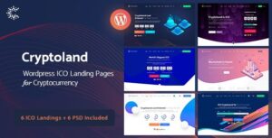 Cryptoland WordPress Theme