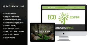 Eco Recycling WordPress Theme