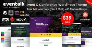 EvenTalk WordPress Theme