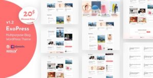 Exopress wordPress Theme