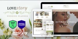 Love Story WordPress Theme