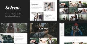 Selena. WordPress Theme