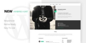 Vcard WordPress Theme