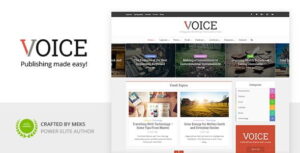 Voice WordPress Theme