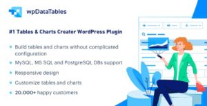 wpDataTables Tables and Charts Manager Plugin