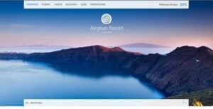 Aegean Resort WordPress Theme