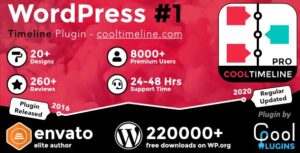 Cool Timeline Pro WordPress Plugin