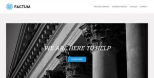 Factum Ignition WordPress Theme