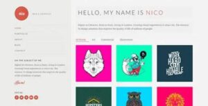 Nico WordPress Theme