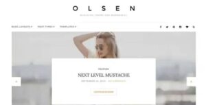 Olsen WordPress Theme