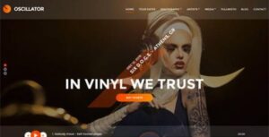 Oscillator WordPress Theme