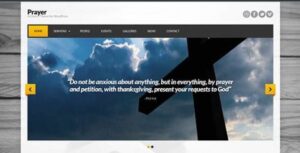 Prayer WordPress Theme