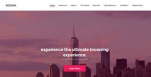 Roxima WordPress Theme