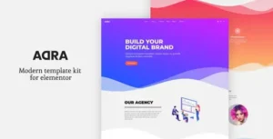 Adra - Modern & Creative Elementor Template Kit