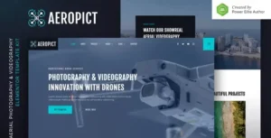 Aeropict – Drone Aerial Photography & Videography Eleme…or Template Kit