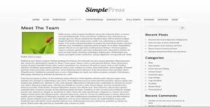 SimplePress Premium WordPress Theme