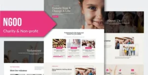 NGOO - Non-profit Charity Template Kit