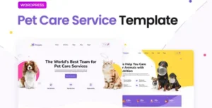 Petopia – Pet Care Service Elementor Template Kit