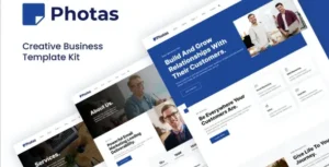 Photas - Email Marketing Company Elementor Template Kit