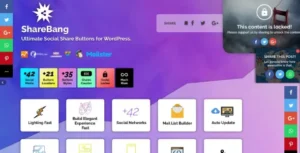 ShareBang, Ultimate Social Share Buttons for WP