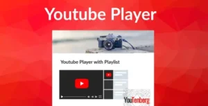 Youtenberg - Gutenberg YouTube Player with Playlis