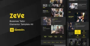 Zeve - Tailor Service Elementor Template Kit