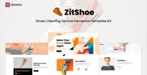 Zitshoe - Shoes Cleaning Service Elementor Template Kit