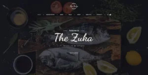 Zukares – Restaurant & Cafe Food Elementor Template Kit