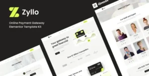 Zyllo - Online Payment Gateway Elementor Template Kit