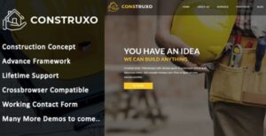 Construxo - Construction HTML Template