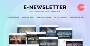 E-Newsletter – Multipurpose Email Template