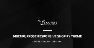 Bachas - Sectioned Multipurpose Shopify Theme