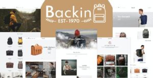 Backin - Bags And Backpack Modern Shopify Theme