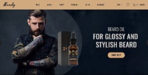 Bardy - Beard Oil Shopify Theme