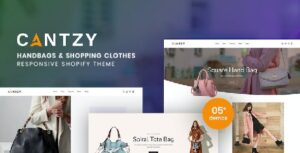 Cantzy - Handbags & Shopping Clothes Shopify Theme