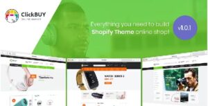 ClickBuy Multi Store Responsive Shopify Theme