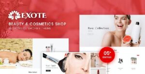 Exote - Beauty & Cosmetics Shopify Theme