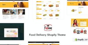 Fooma - Responsive Food Delivery Shopify Theme