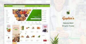 Gopher's Grocery, Shopping Shopify Theme