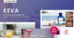 Keva - Perfume And Cosmetics Shopify Theme