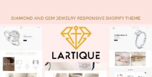 Lartique - Diamond And Gem Jewelry Shopify Theme