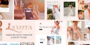 Lavitta - Wedding Shop Fashion Shopify Theme