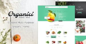 Organici Creative Multi-Purpose Shopify Theme